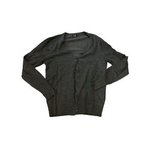 Cielo | womens dark grey button down cardigan